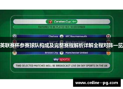 英联赛杯参赛球队构成及完整赛程解析详解全程对阵一览 英联赛杯参赛球队构成及完整赛程解析详解全程对阵一览